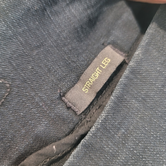 Jag strait leg pull on jeans dark wash light black. Size 8. - Picture 7 of 8